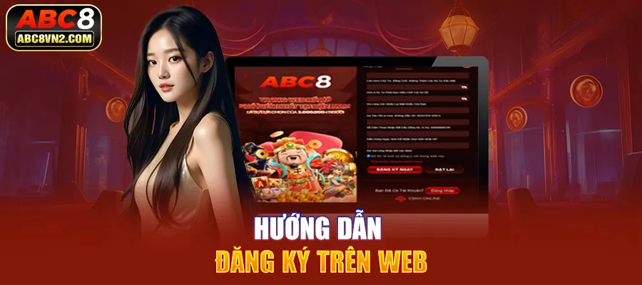 Hướng dẫn đăng ký trên web