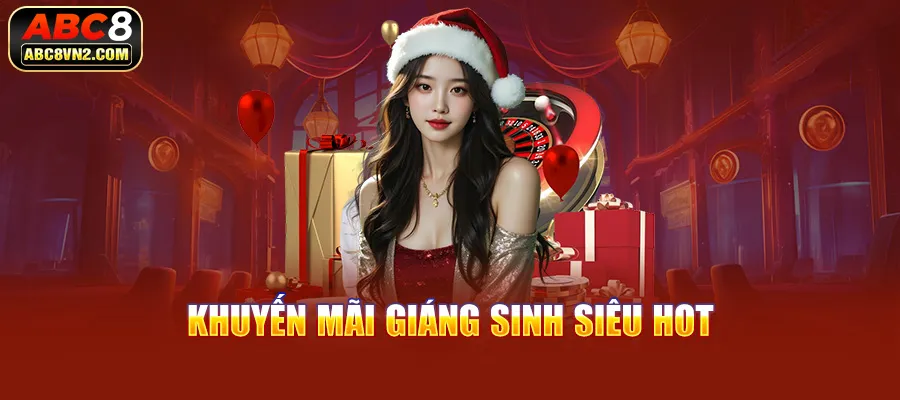 Khuyến mãi giáng sinh siêu hot